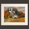 tuscany landscape picture for sale passepartout 27