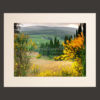 tuscany landscape picture for sale passepartout 11