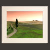 tuscany landscape picture for sale passepartout 1