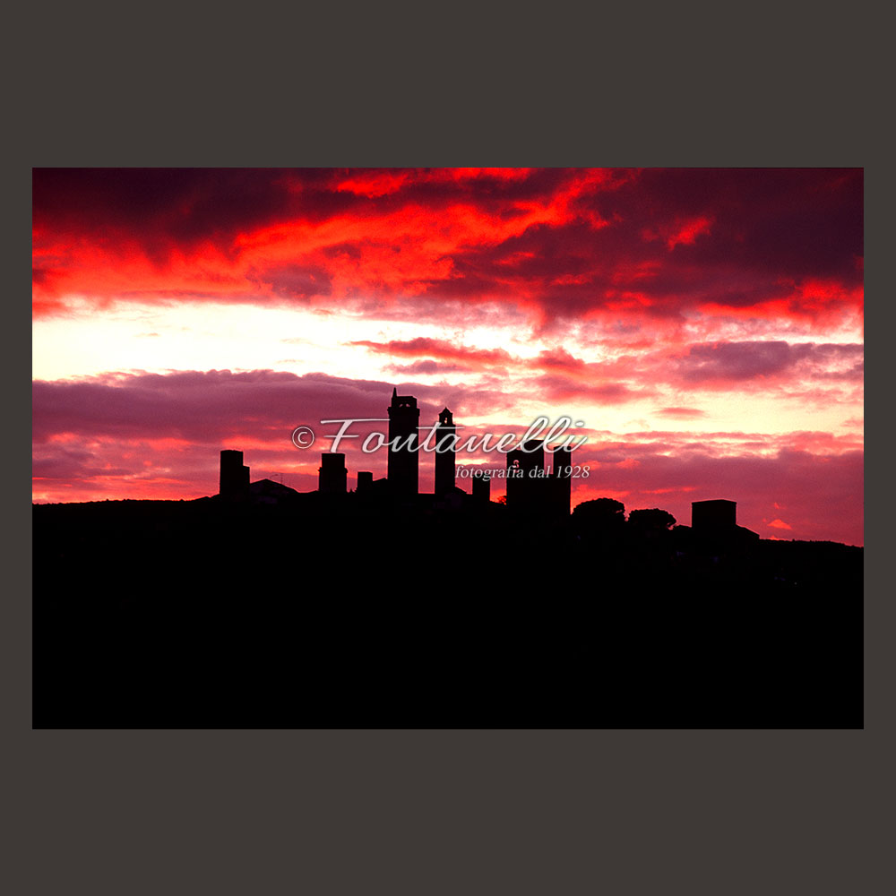 foto-san-gimignano-tramonto