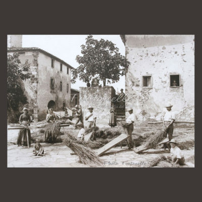 historic picture san gimignano tuscany black and white 66